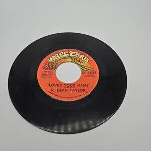 R Dean Taylor Indiana Wants Me / Love’s Your Name 45 RPM 7in Vinyl Single Record